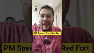 PM Modi Independence Day speech from Red Fort - 15th August #independenceday #modi #upsc #pmmodi
