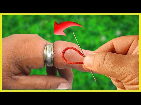 INCREIBLE TECNICA para sacar un ANILLO ATORADO en un DEDO INFLAMADO muy fácil | Gio de la Rosa