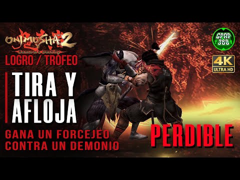 Onimusha 2 Samurai's Destiny | Logro / Trofeo: Tira y afloja (Ganar forcejeo a un demonio) PERDIBLE