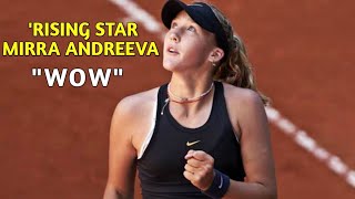 Mirra Andreeva Rising Star Best Shots Before Roland Garros 2023