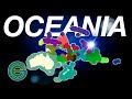 Oceania Regions and Cultural Traits