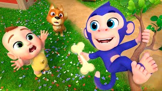 Eeny Meeny Miny Moe Catch a Monkey by the Toe - Baby songs - Nursery Rhymes & Kids Songs