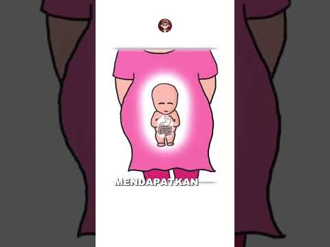 dimana beraknya bayi dalam kandungan? #shorts