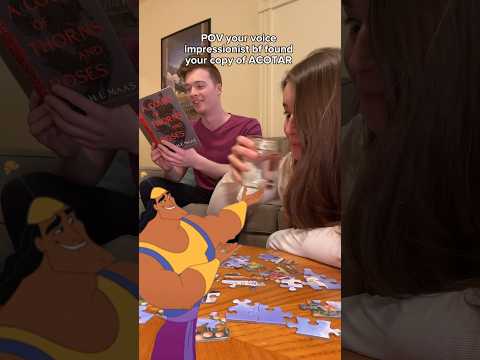 Voice impressionist reads #ACOTAR #acourtofthornsandroses #voiceimpressions @danieljferguson