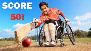 Scoring 50 On A Wheelchair Challenge! (SUPER HARD)