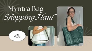 Myntra Bags Shopping haul #myntra #trending  #bags