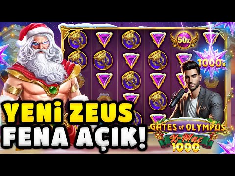 SLOT OYUNLARI💥GATES OF OLYMPUS XMAS 1000X💥YENİ ZEUS FENA AÇIK!!💥 #slot #slotoyunları #casino