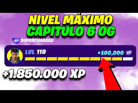 [MAPA de XP] Como *SUBIR RAPIDO DE NIVEL* en FORTNITE OG *BUG de EXPERIENCIA* Capítulo 6 Temporada 1