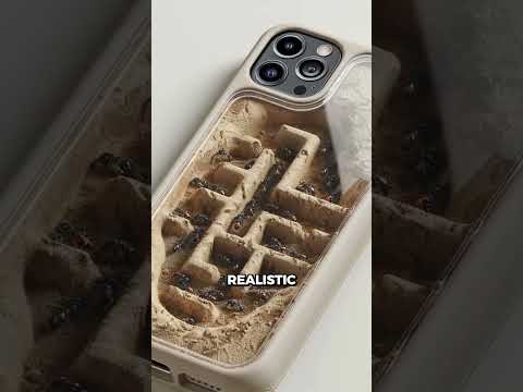 This Guy Built An Ant-Phone Case 🐜