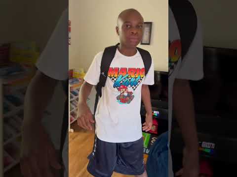 JB’s 1st day back to school!🏫 Thank You Lord!! Have a blessed school year to ALL!!#autismawareness