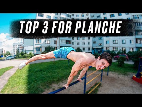 PLANCHE TRAINING. TOP 3 WALL EXERCISES.