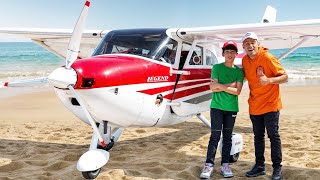 Airplane Flying Challenge with Jason vs Alex