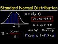 Exploring Standard Normal Distribution and Z-Scores