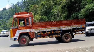 TATA Lorry And Car Turning 14/17 Bodimettu Hairpin Hills Driving