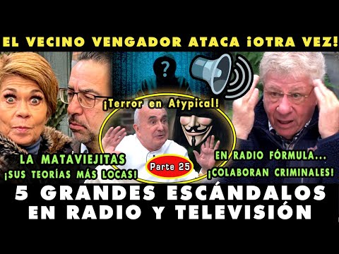 ¡EL VECINO ATACA A ALAZRAKI! ¡DE NUEVO! TOP 5 ESCÁNDALOS CHAYOTEROS EN TV (25) ¡TRUENA SACO DE PUS!