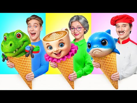 أنا مقابل جدتي في تحدي تحضير الطعام | حيل ووصفات المطبخ Multi DO Challenge