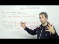 Understanding Conditional Sentences