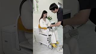 Product Link in Bio ( # 1207 ) ▶️ @MaviGadgets  Elderly Patient Transfer Lift Handicapped Wheelchair