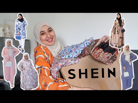 HAUL SHEIN جديد شي إن ملابس صيفية تنسيقات محجبات #SHEINbeachvacay #SHEINswimvibes #SHEINforAll.