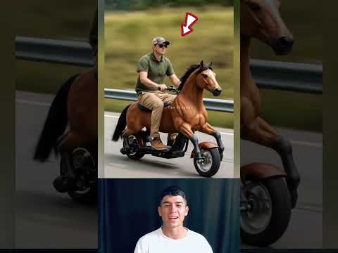una moto en forma de caballo 🐴 #sabiasque #datoscurisos