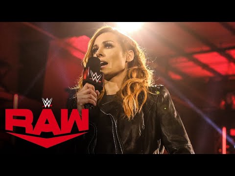 Becky Lynch Reveals That She Is Pregnant With Seth Rollins's Child on WWE Raw 11th May 2020