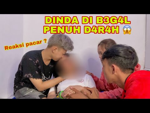 PRANK!! DINDA DI B3G4L P3NUH D4R4H - REAKSI SAID ?
