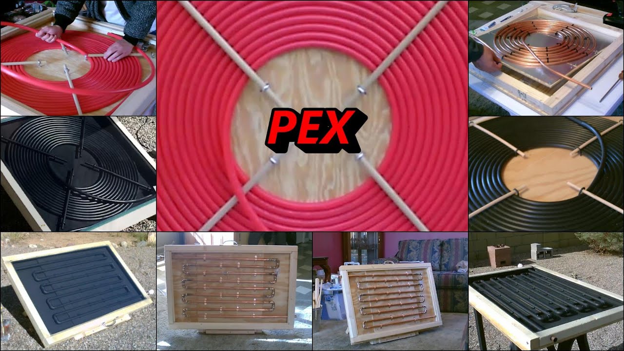 DIY Solar Water Heaters! – All Easy DiY’s! (Copper/Pex/CPVC/Poly Tube)