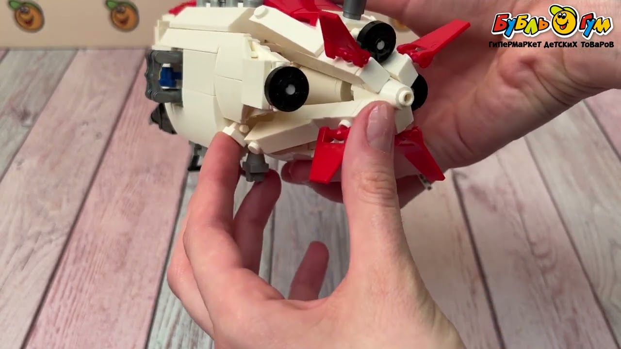 Конструктор Gaomisi Исследовательская субмарина - видео