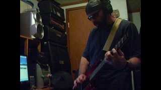 heavy mic'd up amp stack solo improv