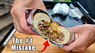 4 Tips for the BEST Cheesesteaks on Your Blackstone