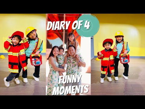 Funny moments with Diary of 4 Part 2 👶🏻❤️👧🏻🌈✅🚀