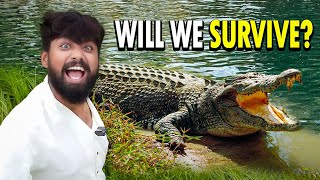 Surviving 24 hours in the world's Dangerous Island 😲