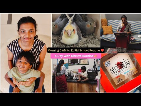 How I spend my full day routine with my 4 year old Son #dhruva #home #kitchen #vlog #tamil