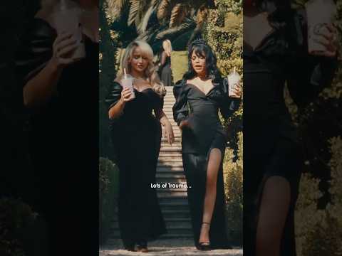 Sabrina Carpenter & Jenna Ortega "Death Becomes Her" spoof