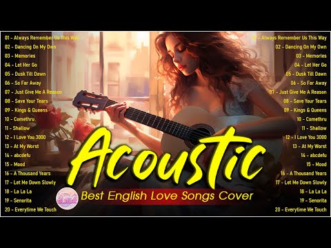 Trending Tiktok Acoustic Cover Love Songs 2025 Playlist ❤️ Soft Acoustic Cover Of Popular Love Songs