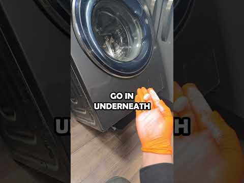 Saving a washing machine with epoxy