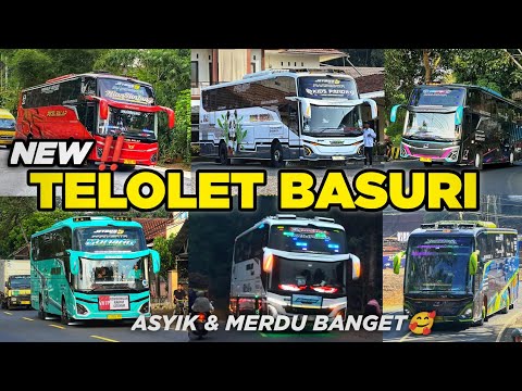 UNIK!! KOMPILASI TELOLET BASURI BUS ARTIS FENOMENAL TERRBARU MERDU‼️