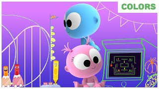 Googoo Gaagaa's Colorful Adventures | How to Draw | Musical Instruments & Vehicles & Games for Kids
