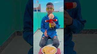 Ninja Mummy vs Beta Roti 🍽️🤣🥷 | Funny Shorts Video