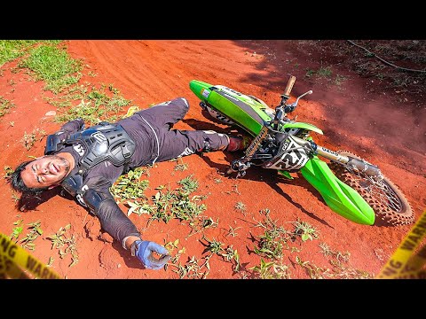 EU NUNCA CHORO... MAS HOJE EU CHOREI NO MOTOCROSS