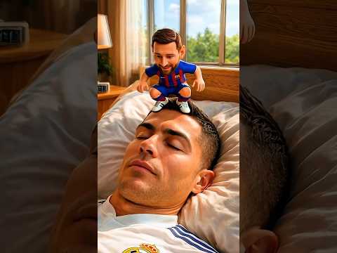 You've NEVER seen Messi ENTER his friend Ronaldo's Head ๐๐ฑ!