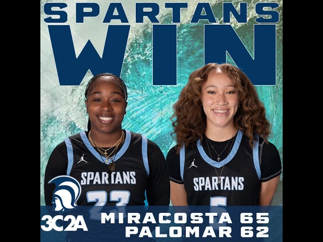 MiraCosta College Women's Basketball Takes Down Palomar