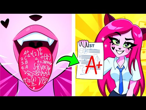 School Exam? Easy! We Got You Covered 😜 Animated High School Stories by Teen-Z