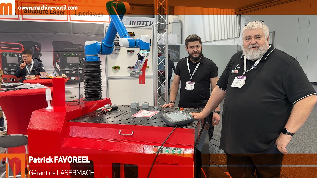 Cobot adapté à la précision des postes de soudage laser manuels