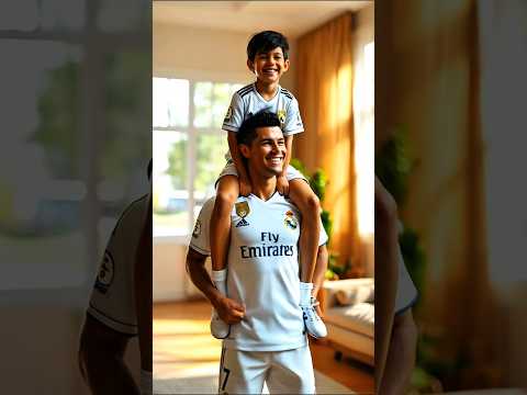 Little Ronaldo's son was burned and bulliedbut his father Ronaldo brought the smile back to his face