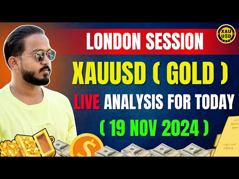 XAUUSD Live Analysis for Today ( 19 Nov ) 🔥📈