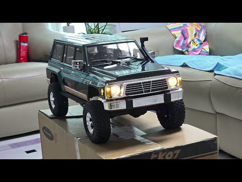 1/7 Scale Rlaarlo TK07 Brushless Unboxing & Offroad Test