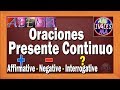 Forming Affirmative, Negative, and Interrogative Sentences in Present Progressive