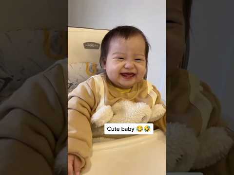 Funny baby laughing || 🤣 funniest baby video || #shorts #shortvideo