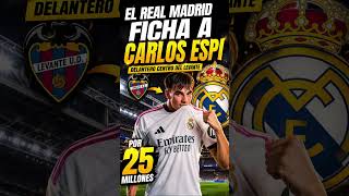 OFICIAL !! : EL REAL MADRID FICHA ,POR SORPRESA , AL DELANTERO CENTRO DEL LEVANTE , CARLOS ESPÍ